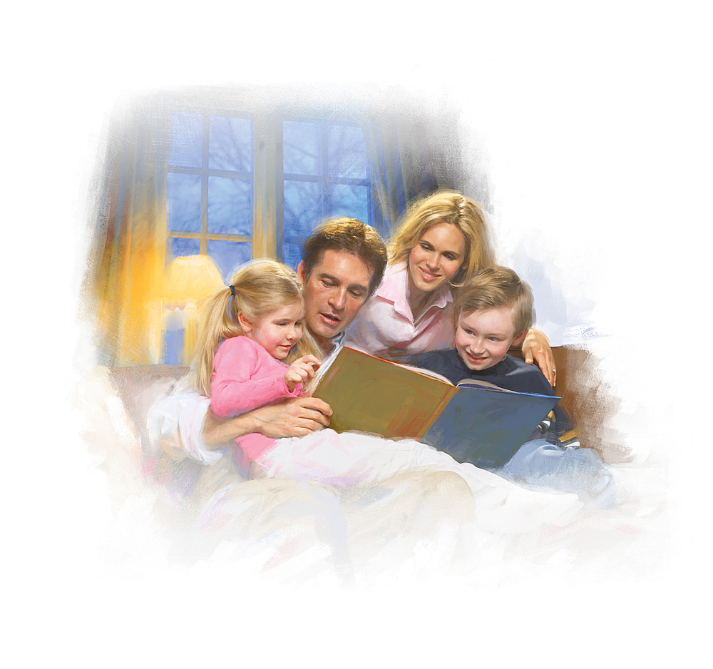Читаю я и весь край. Читаем всей семьей. Читающая семья. Семья читает книгу. Книги о семье.